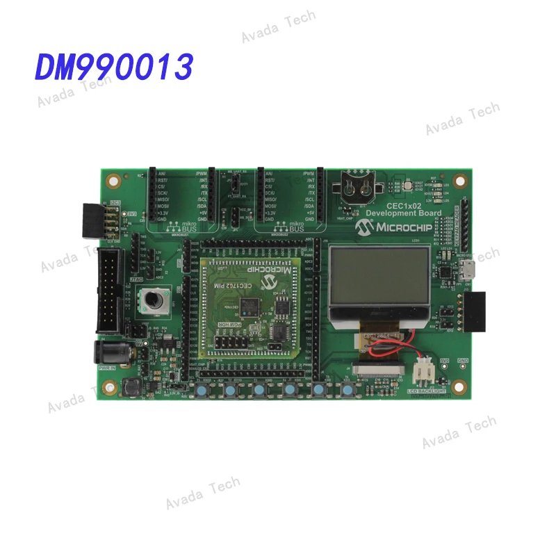 

Avada Tech DM990013 Development Board and Toolkit - ARM CEC1x02 Development Board