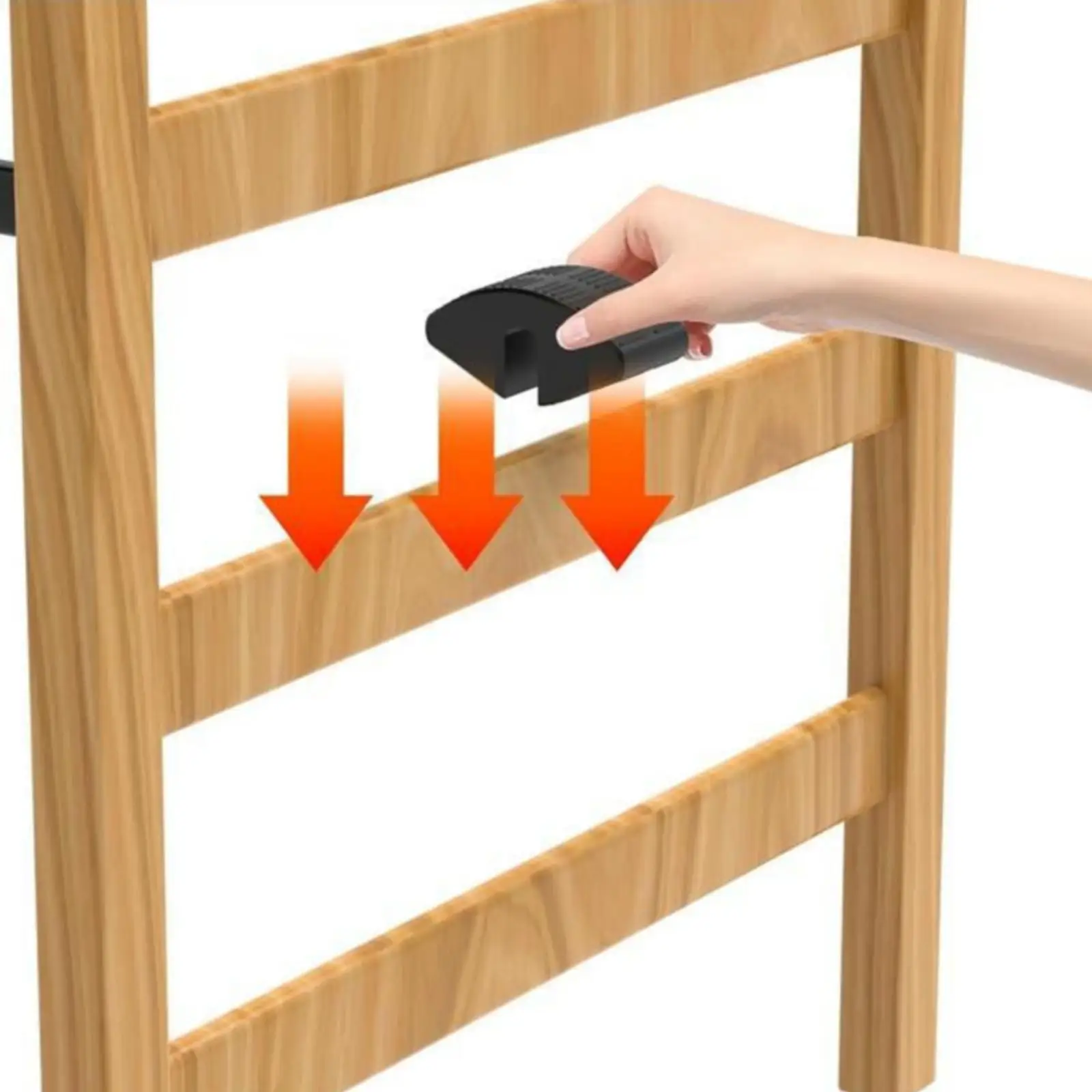 Bed Ladder Step Anti Slip Silicone Pad Cushion for Bunk Loft Dormitory Rungs Non Skid Textured Traction Support 300LB Load