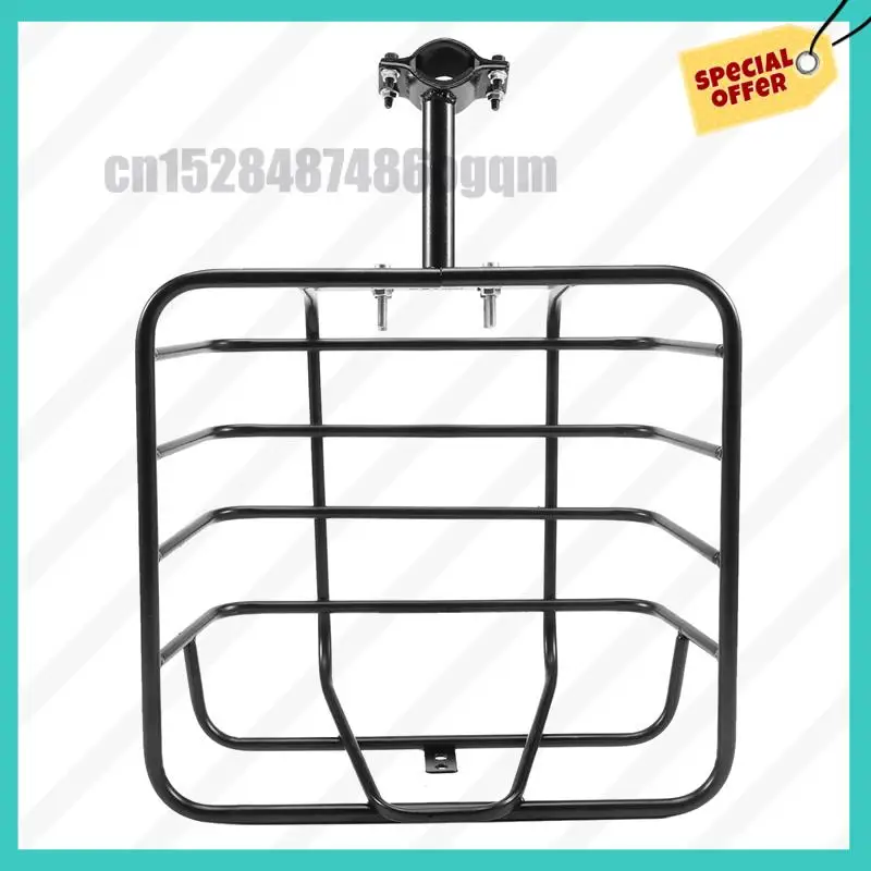 -ABJZ Wire Lift-Off Hinterkorb Fahrrad-Hinterkorb Eisen-Hängekorb Verdickter und verbreiterter Fahrradkorb für Fahrräder