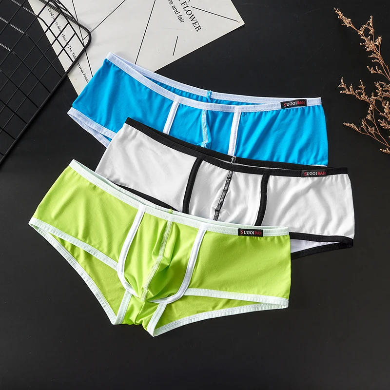 Underwear Shorts Calzoncillos Hombre Boxer Marca Homme Gay Men Underwear String Homme Modal Mens Underpants 3002PJ