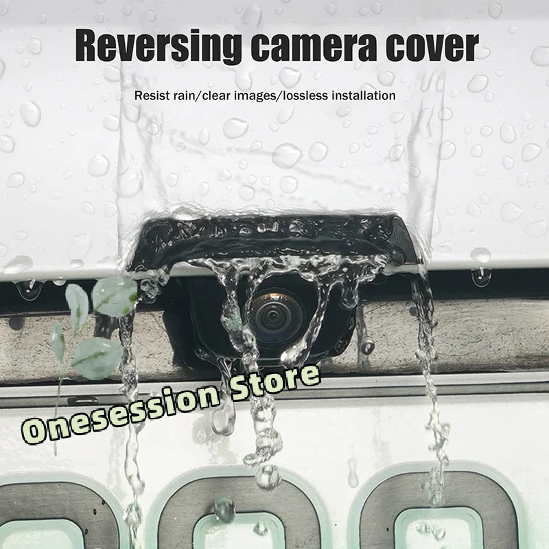 

2 шт., универсальная автомобильная задняя камера, дождевик, водонепроницаемый щит, защита от дождя, защита от брызг для прозрачного заднего вида, безопасность вождения