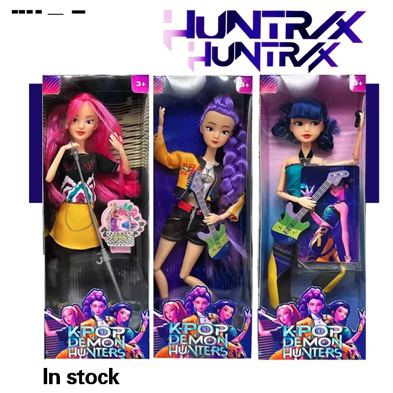 

# НОВЫЕ Куклы-игрушки Kpop Demon Hunters: Фигурки Руми, Мира, Зои, Красивые Принцессы, Пластиковые Куклы для Девочек, Сделай Сам