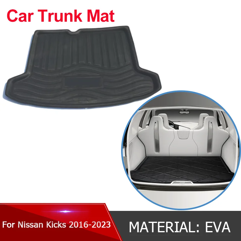 

for Nissan Kicks P15 2016~2023 2022 2021 2020 Car Rear Trunk Mat Waterproof Protective Liner Trunk Tray Floor Mat Accessories