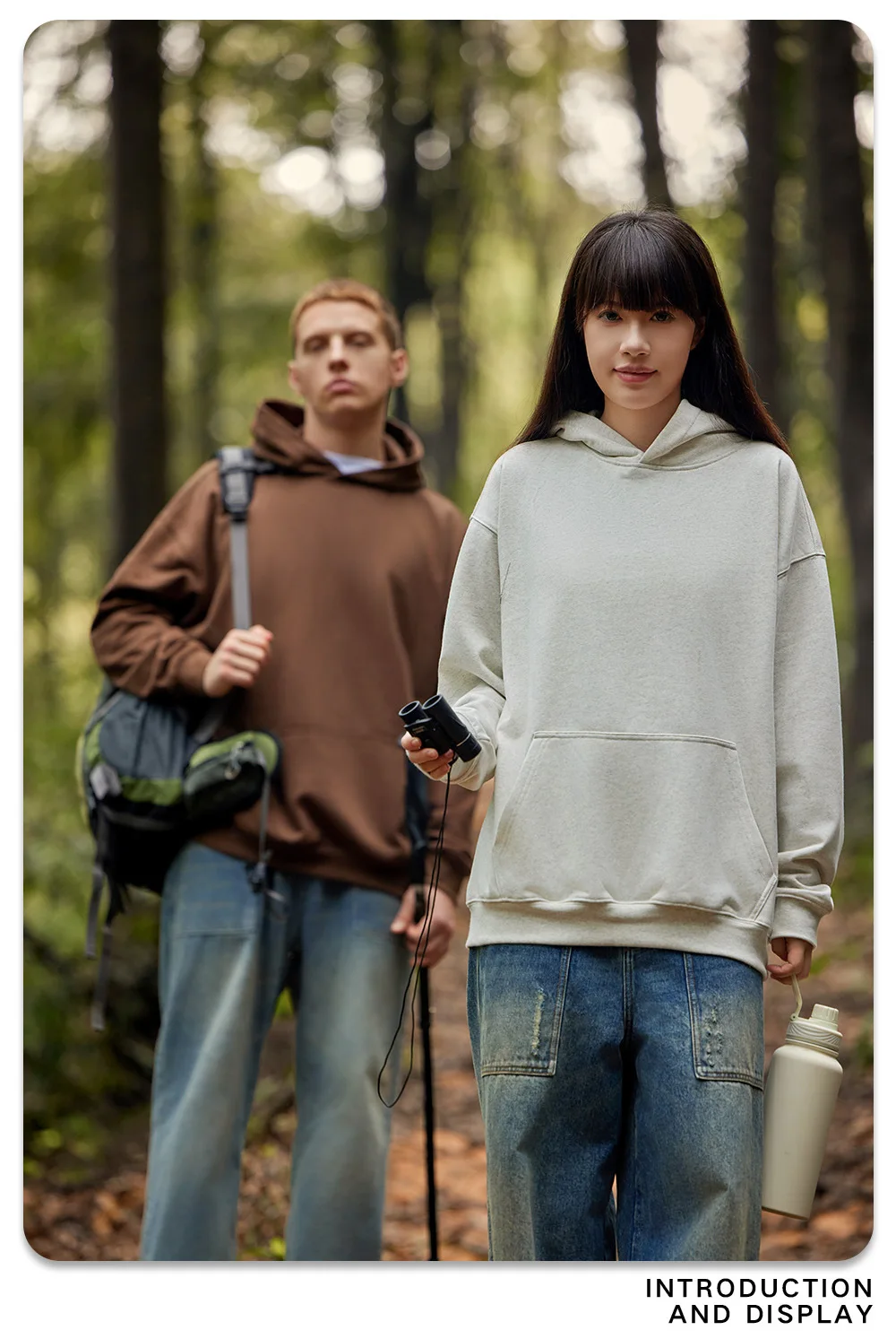 IEFB New Autumn Men's Sweatshirts Hooded Solid Color Lager Pocket Casual Thick Menswear Loose Pullover Male Hoodies 9W424