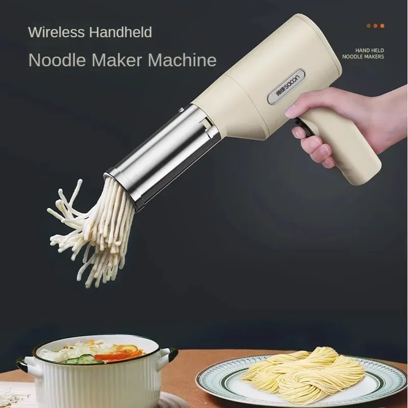 Electric Noodle Making Machine Kitchen Handheld Dough Roller Machine Intelligence Automatic Pasta Maker Machines à Pâtes 국수기계