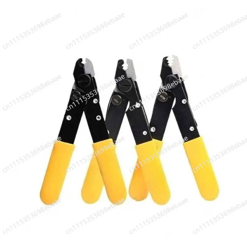 Single-port pliers, dual-port FO-103S-D-250 fiber optic strippers, three-port stripper