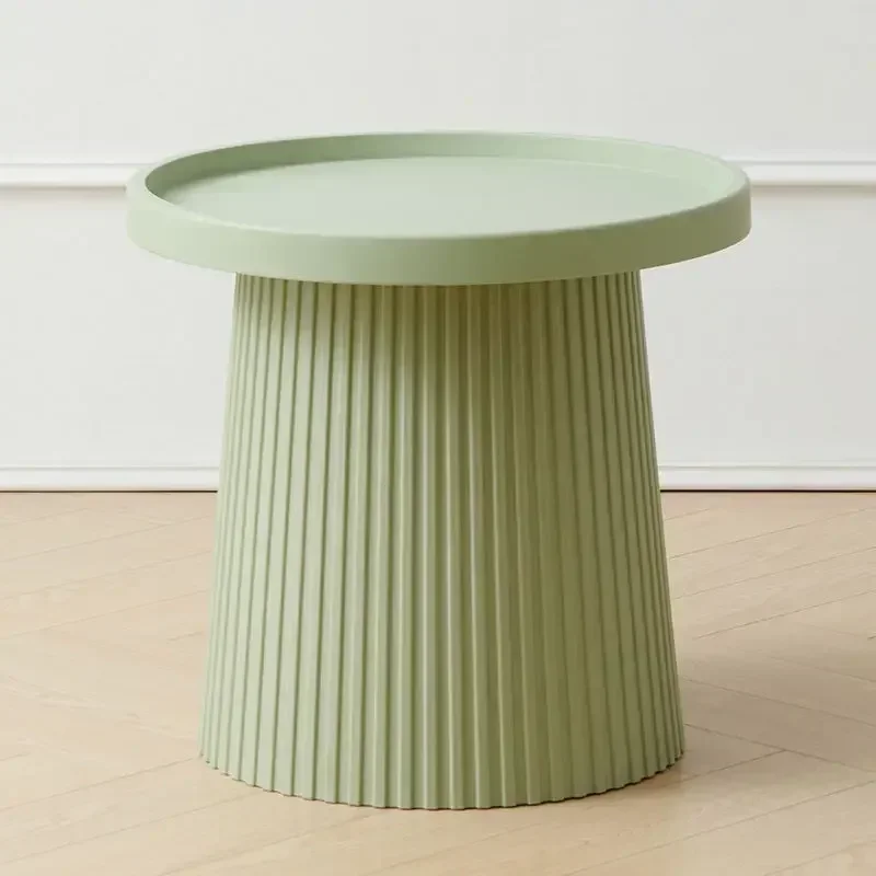 Cheap Unique Coffee Table Creative Round Aesthetic Clear Cute Side Table Modern Accessories Decoration Mesas Bajas Furniture