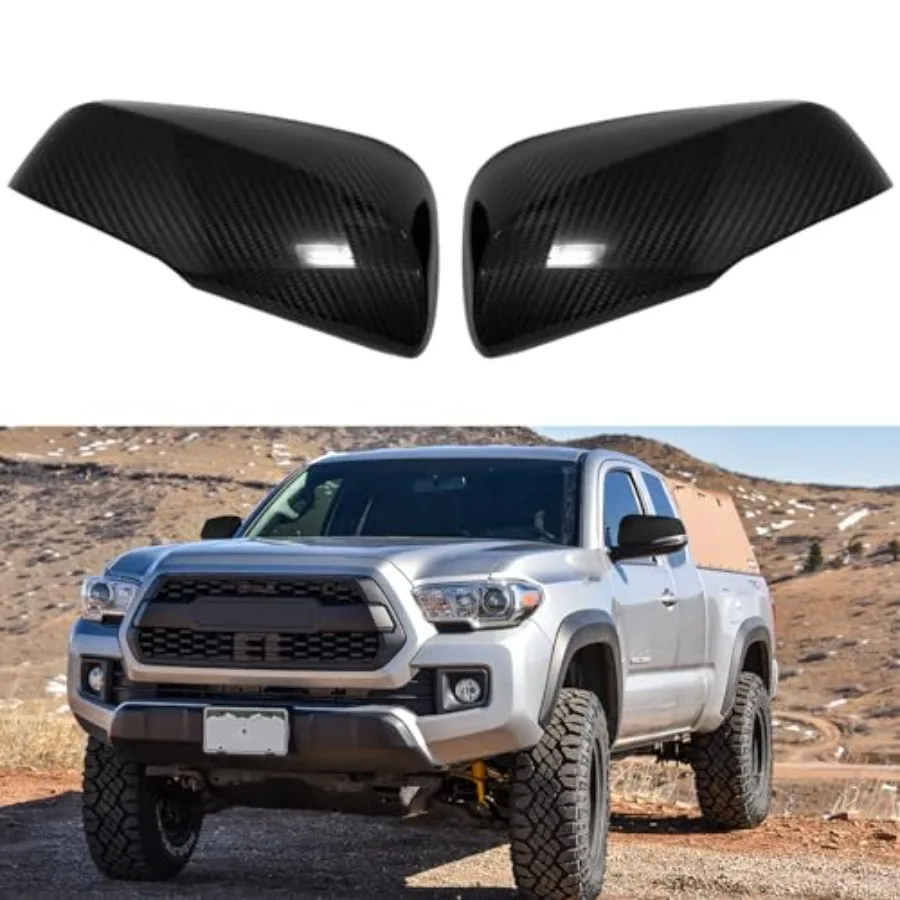 

Direct Replacement Mirror Cover for Toyota Tacoma TRD Off Road, TRD Pro, TRD Sport, Limited and Trail Special Edition With Turn