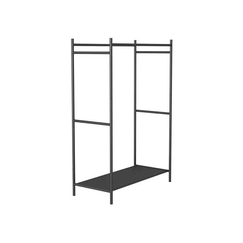 

HangerClothing Store Double Row Nakajima Display Rack Floor-to-ceiling Wrought Iron Women's Clothing Special Middle Pants Side H