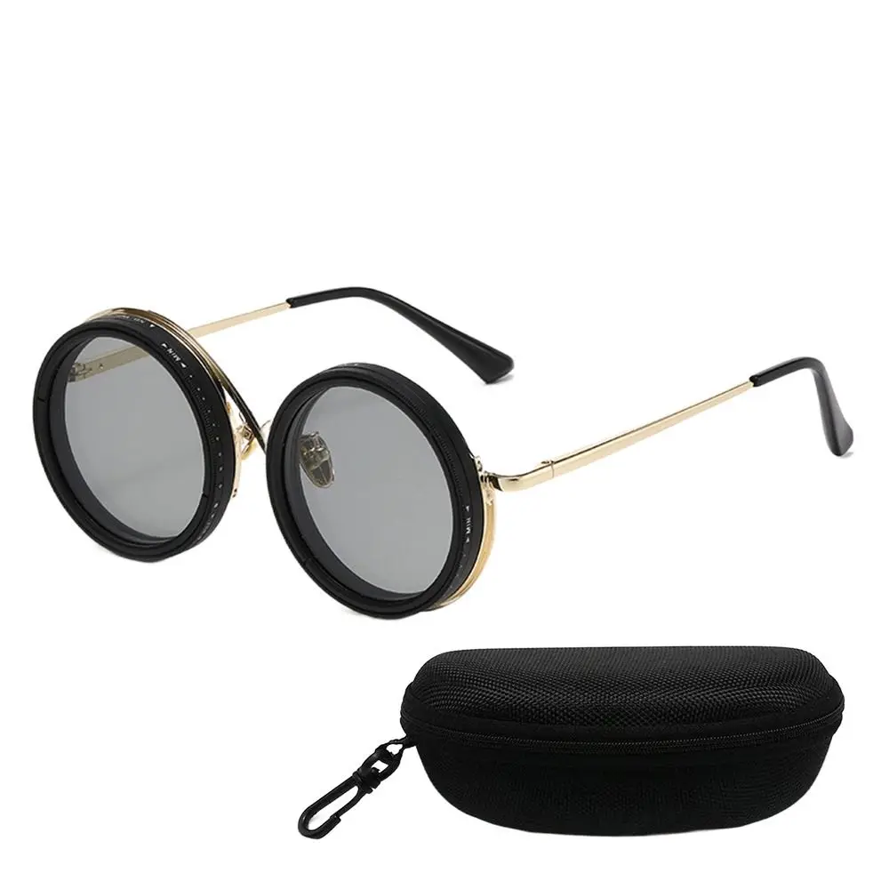 

Fashion ND2-400 Adjustable Dimming Glasses ND Filter UV400 Fishing Sunglasses With Glasse Case 9 Level Eyewear Driving