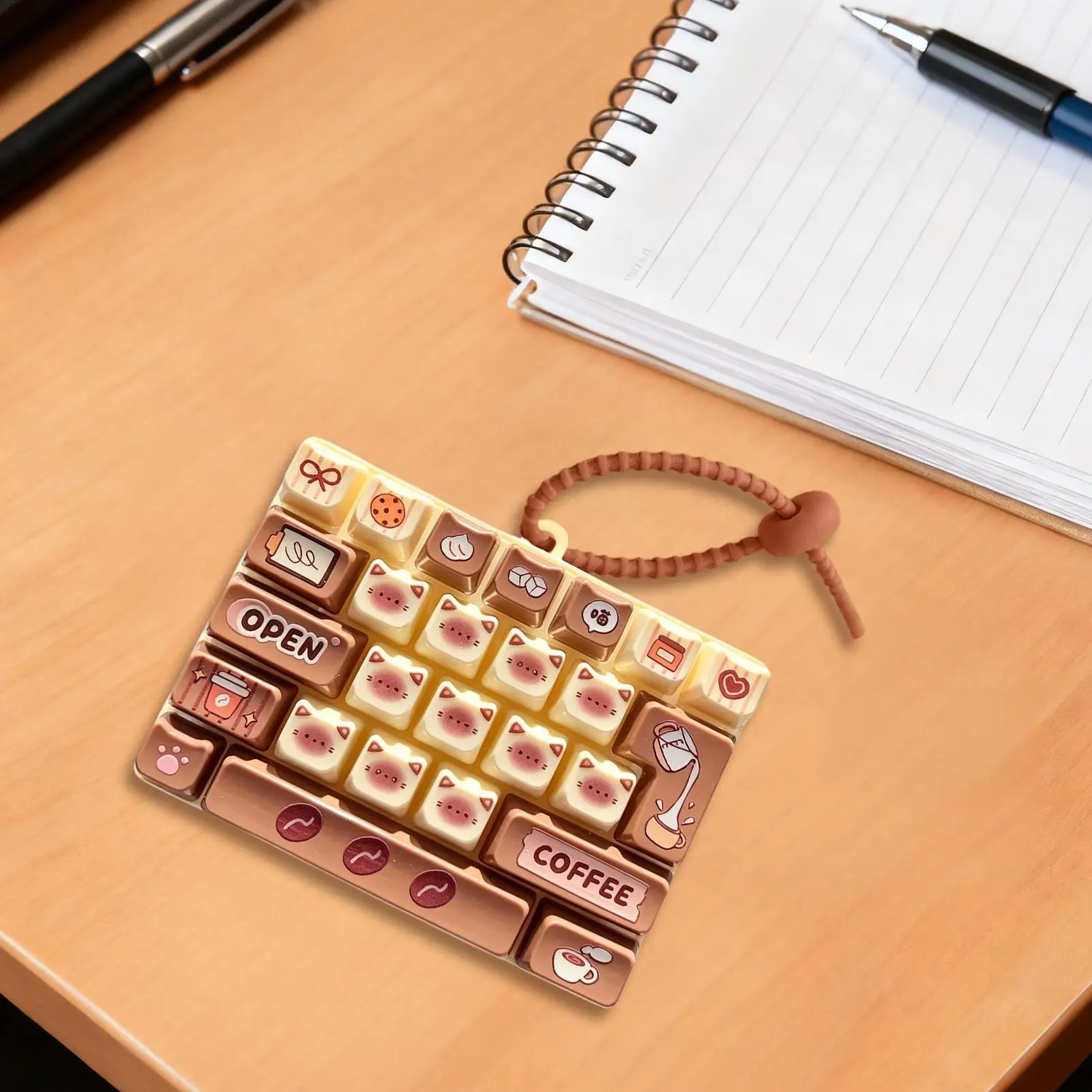keyboard-clicker-fidget-sensory-fidget-purse-handbag-ornament-keyboard-bag-charm-for-kids-teens-adults-students-travelers-home