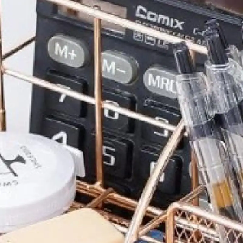 

Металлический органайзер для файлов в скандинавском стиле, компактный многофункциональный настольный ящик для хранения канцелярских принадлежностей, косметики, офисного декора, минималистичный дизайн