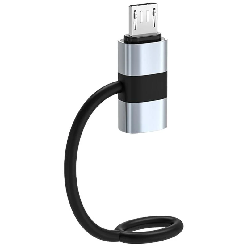 83CE Fast Charging Converter 480Mbps Data Syncing Adapter USB/USB 5Pin Male to USB C Female Conversion Head for Phones