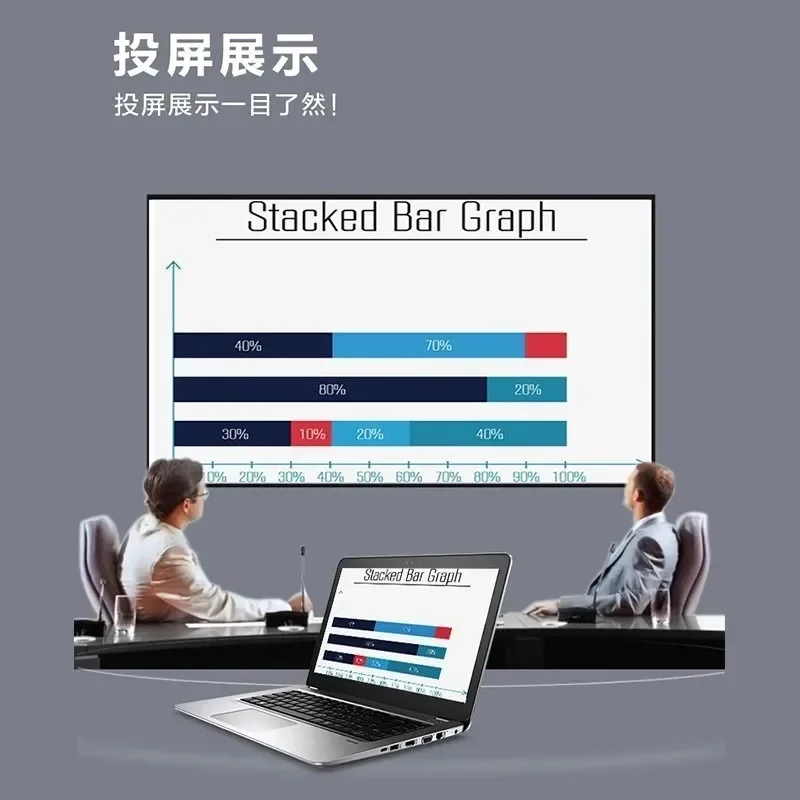 Enterprise wireless screen projector USB one-click wireless screen projection with high definition transmission R50