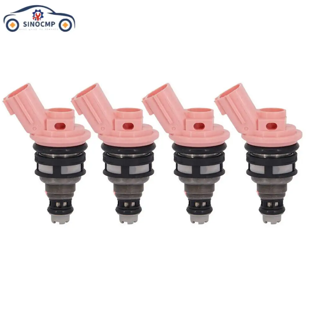 

4pcs Car Fuel Injectors Nozzle 16600-57Y01 16600-57Y00 For Nissan 200SX 1995-1998 for NX 1991-1993 for Sentra 1991-1999 Parts