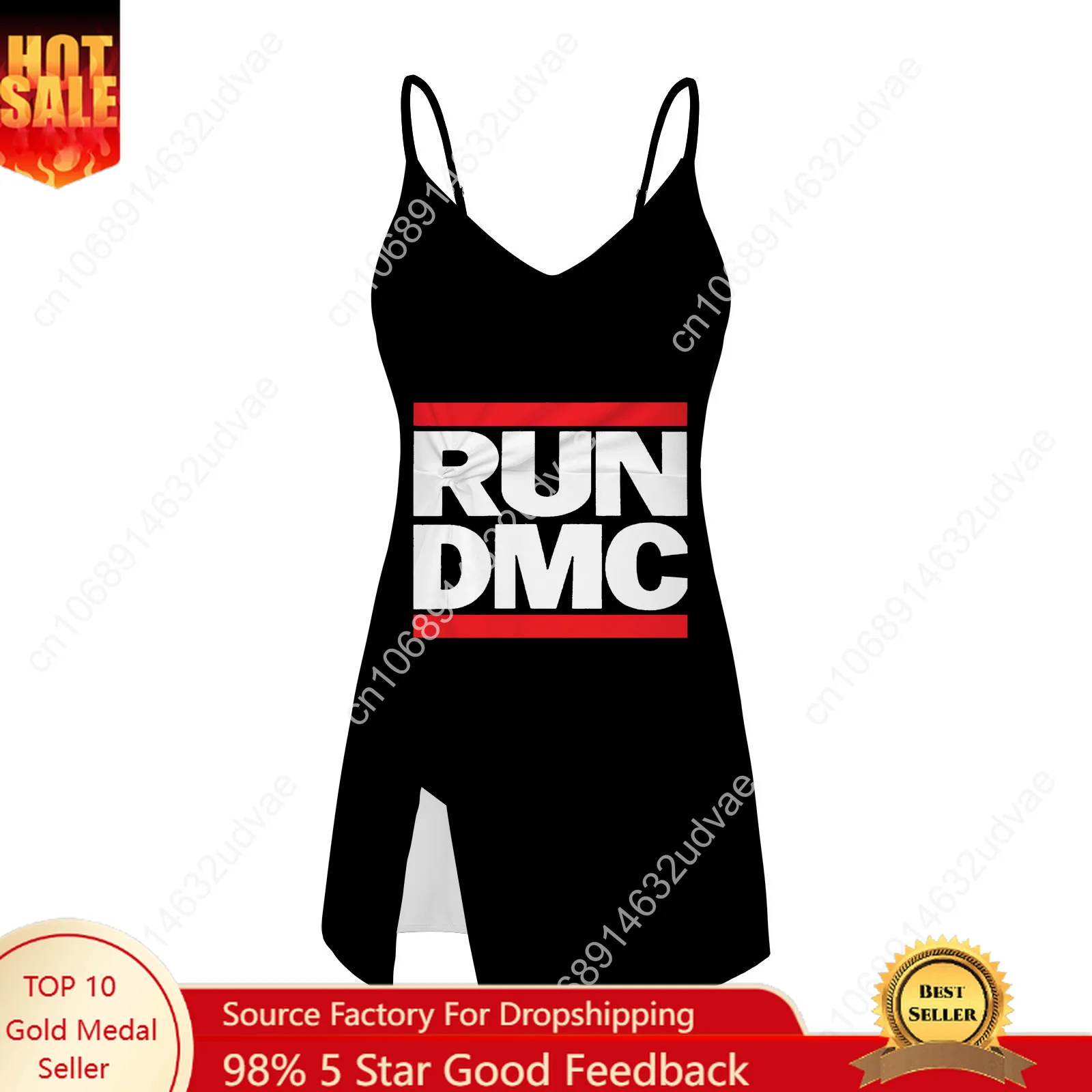

Run DMC Sling Dress Swimsuit Womens Bathing Suits Personalized Fashion Swimwear Pool Party Bikini Custom Made Beachwear