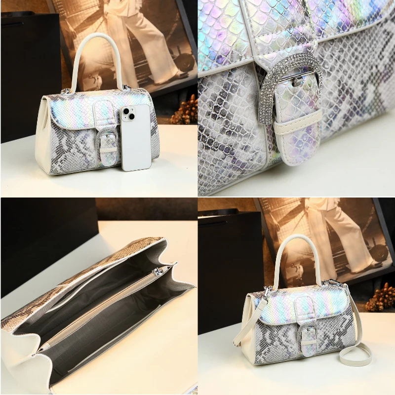 럭셔리 디자이너 브랜드의 새로운 고품질 소 가죽 악어 - Women Bags Branded Sale 리뷰 및 가격