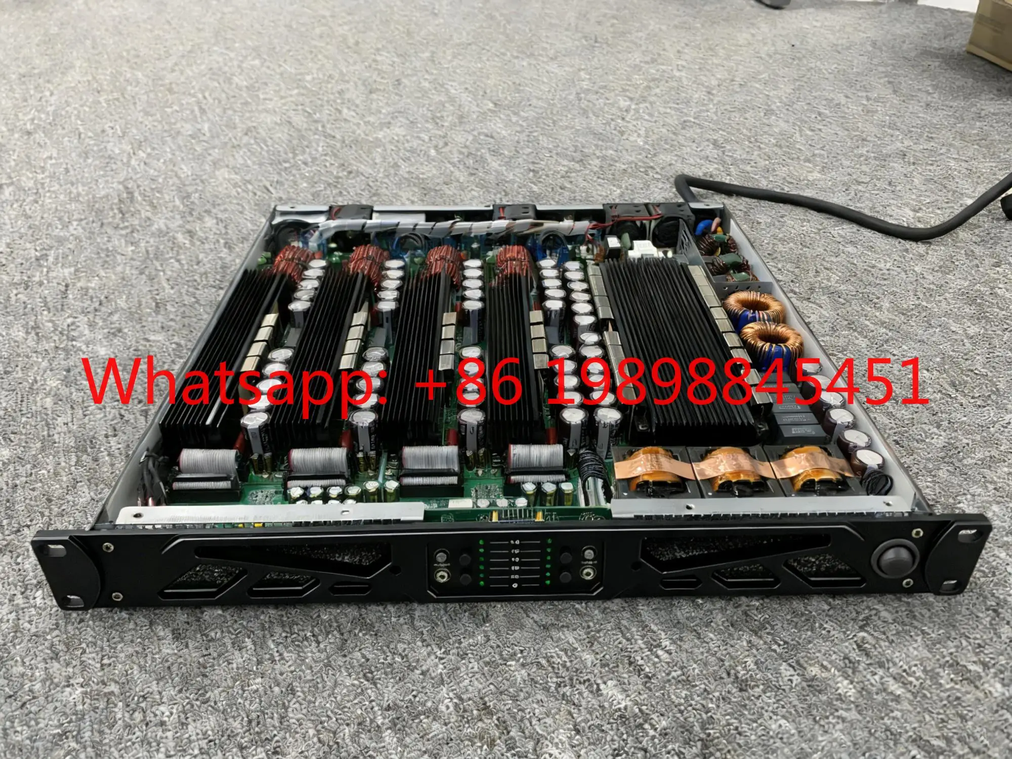 

Channel Ch 1U W Professional Class D Digital Stereo Power Amplifier Amplifier Subwoofer Performance Sub