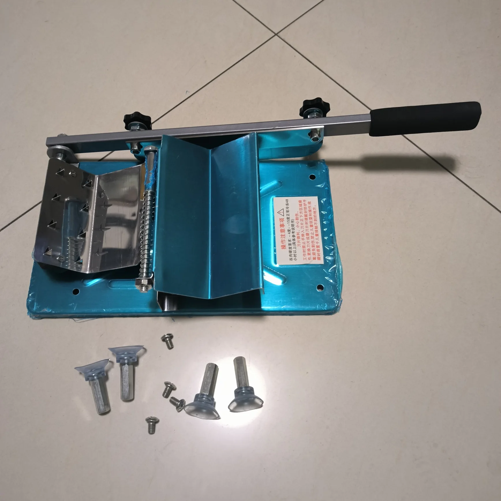 Manual Slicer for Cutting Lamb Rolls