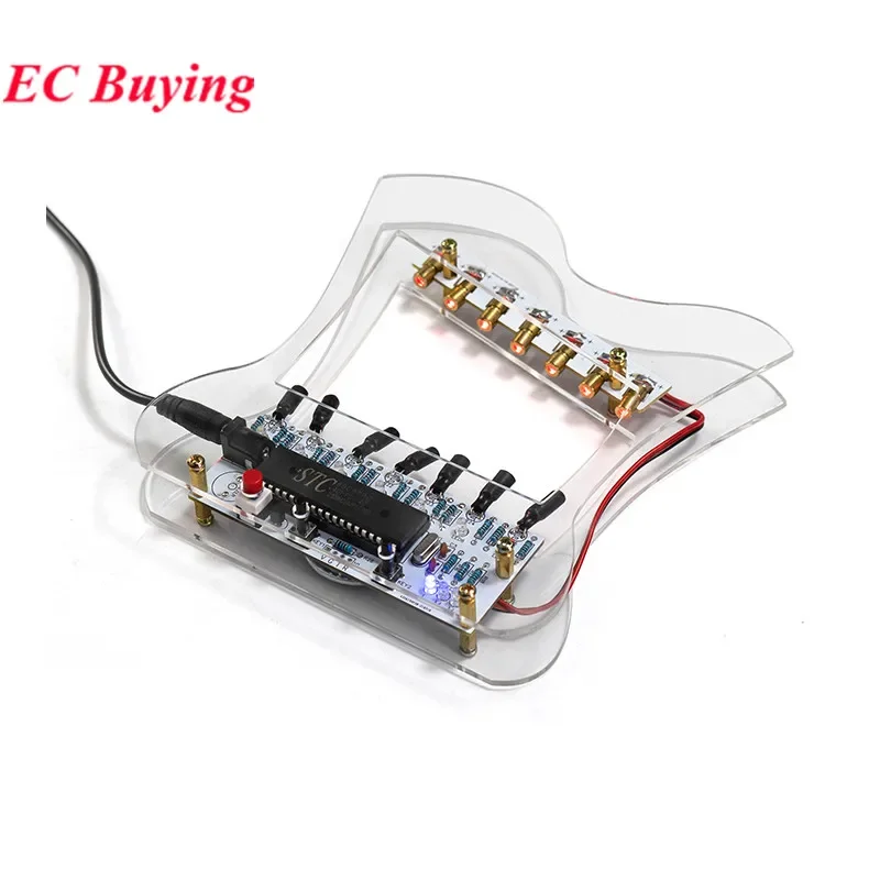 DIY Laser Harp Electronic Kit 51 Single Chip Microcontroller Harp Keyboard Production for Fabrication Scrap Soldering Project