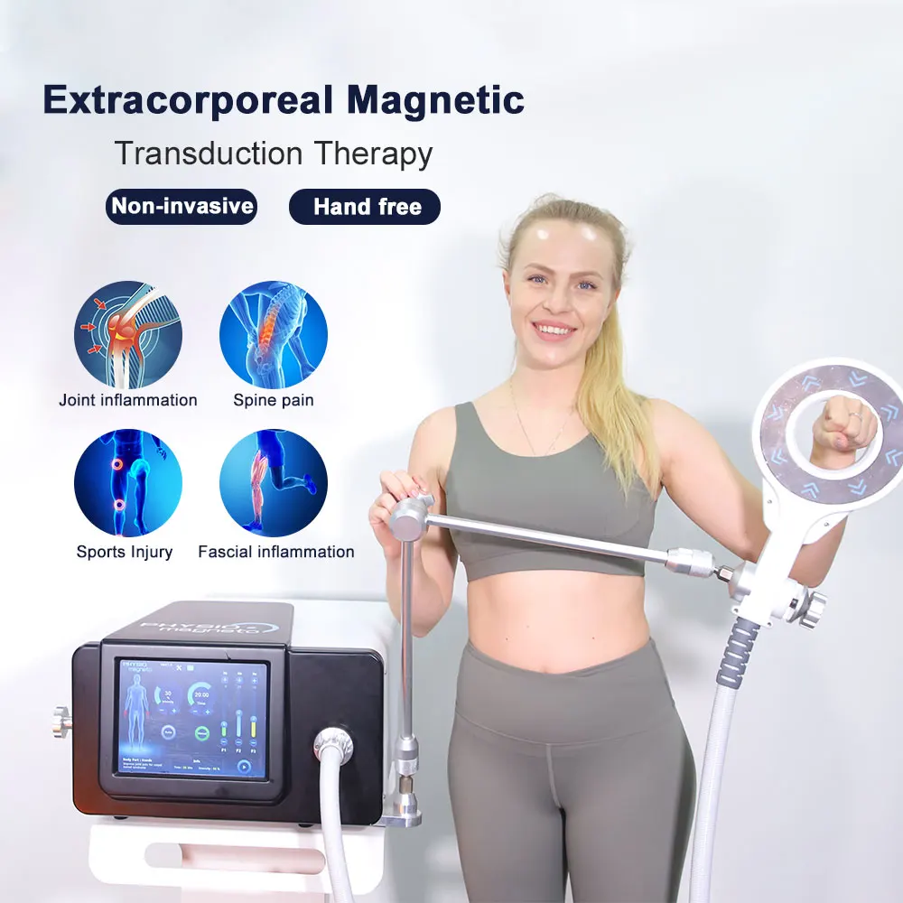 

Portable Emtt Physio Magneto Therapy Machine Multifunction Magnetherapy PEST Sports Injury Body Pain Relief Physiotherapy Device