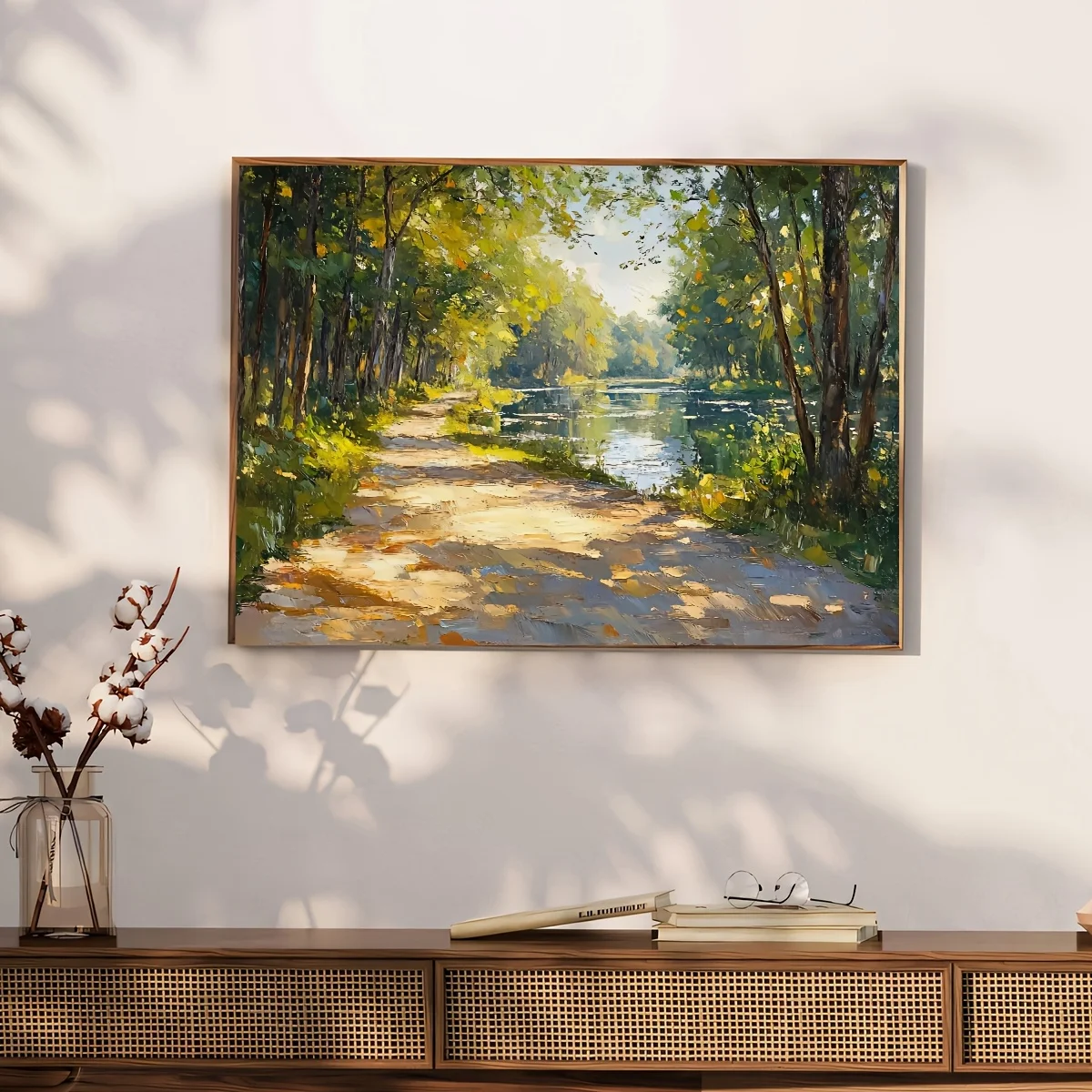 

500/1000/1200/2000PCS Puzzle River Trail and Sunshine Forest Jigsaw Leisure and Entertainment Suitable for Art Enthusiasts