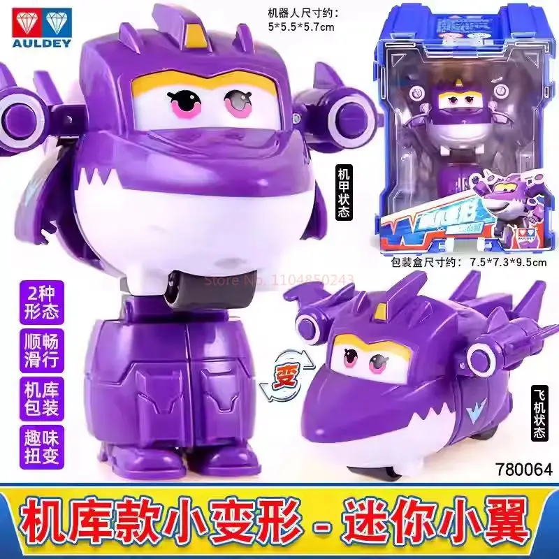 Hot New 36 Tipi Super Wings 2 "Scale Mini Trasformazione Anime Deformazione Aereo Robot Action Figures Trasformazione Giocattoli per bambini