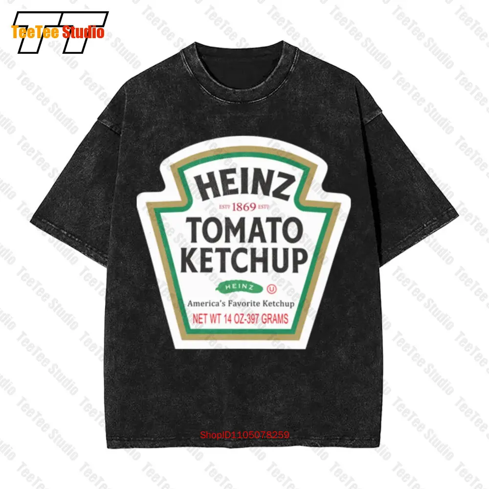 Heinz Americas Favorito Ketchup Gráfico 80S 90S Vintage Camiseta extragrande OVFP