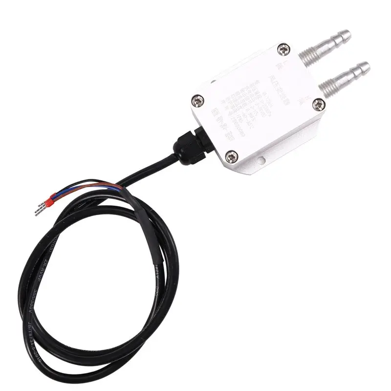 Y51A-Differential Pressure Transmitter Air Pressure Sensor Pressure Differential Transmitter 4-20Ma 0-10V 2Kpa Out Sensor