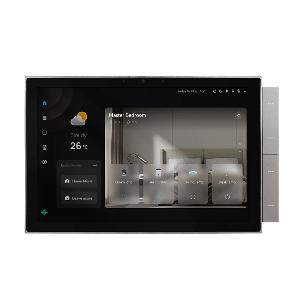 

Tuya Control Panel MAX Built-in Aleax Voice Control Zigbee Bluetooth Gateway