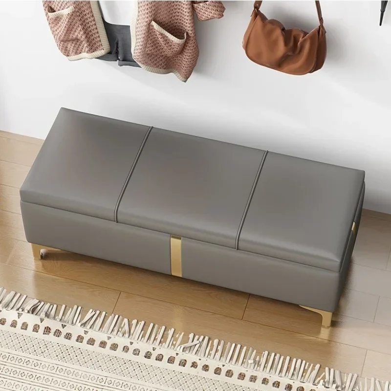 Factory Household Goods Shoe Changing Cabinet Stool, Home Entrance Small Stool, Foyer Storage, Low Stool, Bed End Can Be Stored