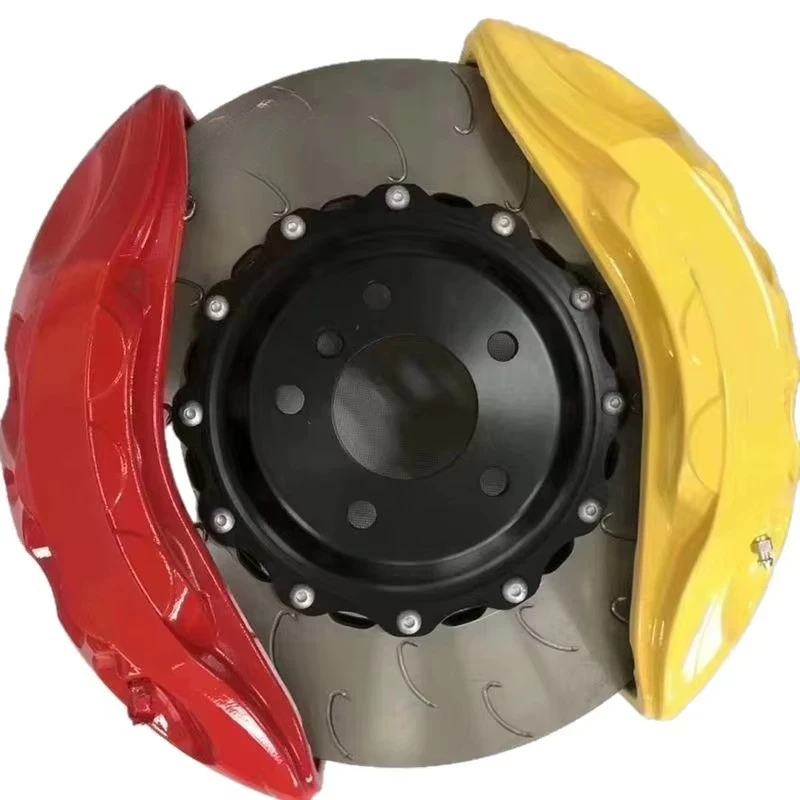

Large factory logo GT6 brake calipers with 6 pistons for RX350