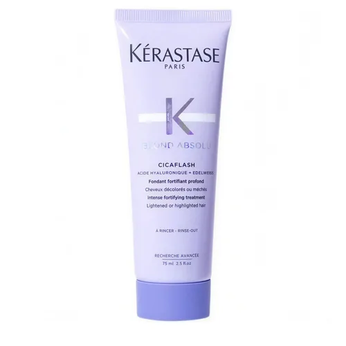 Imagen 2 del producto Acondicionador Kerastase Blond Absolu Cicaflash 75ml/2.5oz, Acondicionador Original Kerastase para Mujeres/Hombres, Tratamiento Capilar