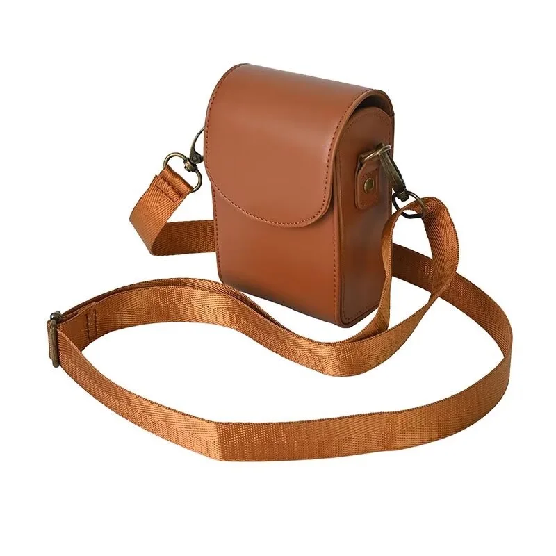 Etui na aparat ze skóry PU, odporny na upadki futerał ochronny do Canon G7X3 G7X2 SX740 SX720 G9X Sony RX100 ZV1 ZV1F ZV1M2 Ricoh GR3 GR2 — zdjęcie 2