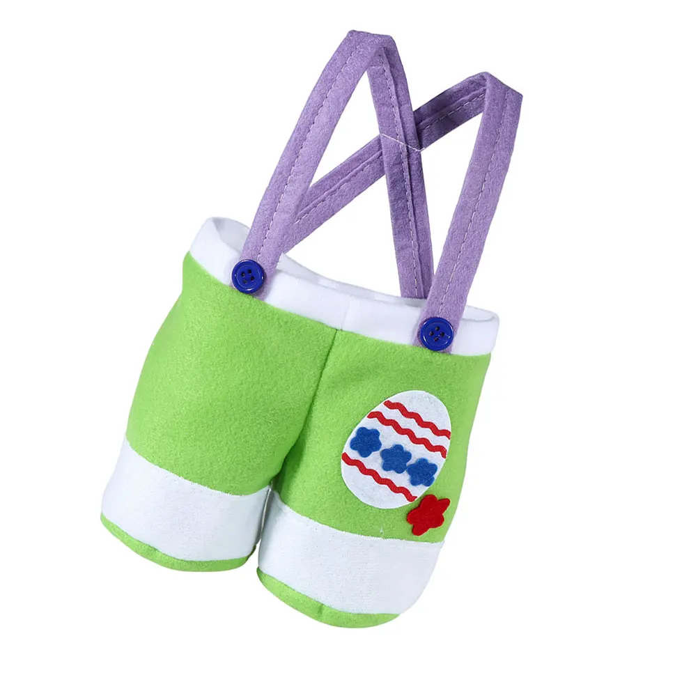 

Creative Easter Pants Bags Kids Party Gift Packaging Premium Material Storage Pouches Lightweight Portable