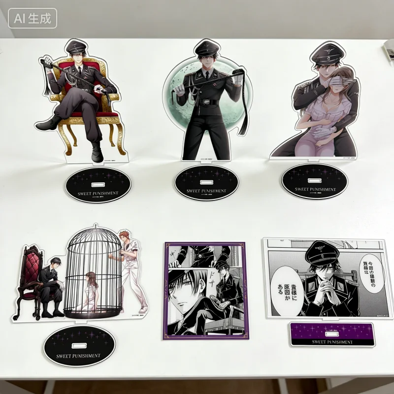 Anime Sweet Punishment Cosplay 15cm Acrylic Stand Figure Keychain Prop Decor Tabletop Decorations Festivals Gifts