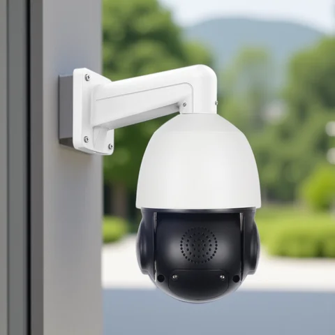 야외 4k IP PTZ 카메라 POE Onvif 호환 30배 줌 8MP PTZ IP 카메라 스피드 돔 비디오 감시 카메라(야간 투시 기능 포함)