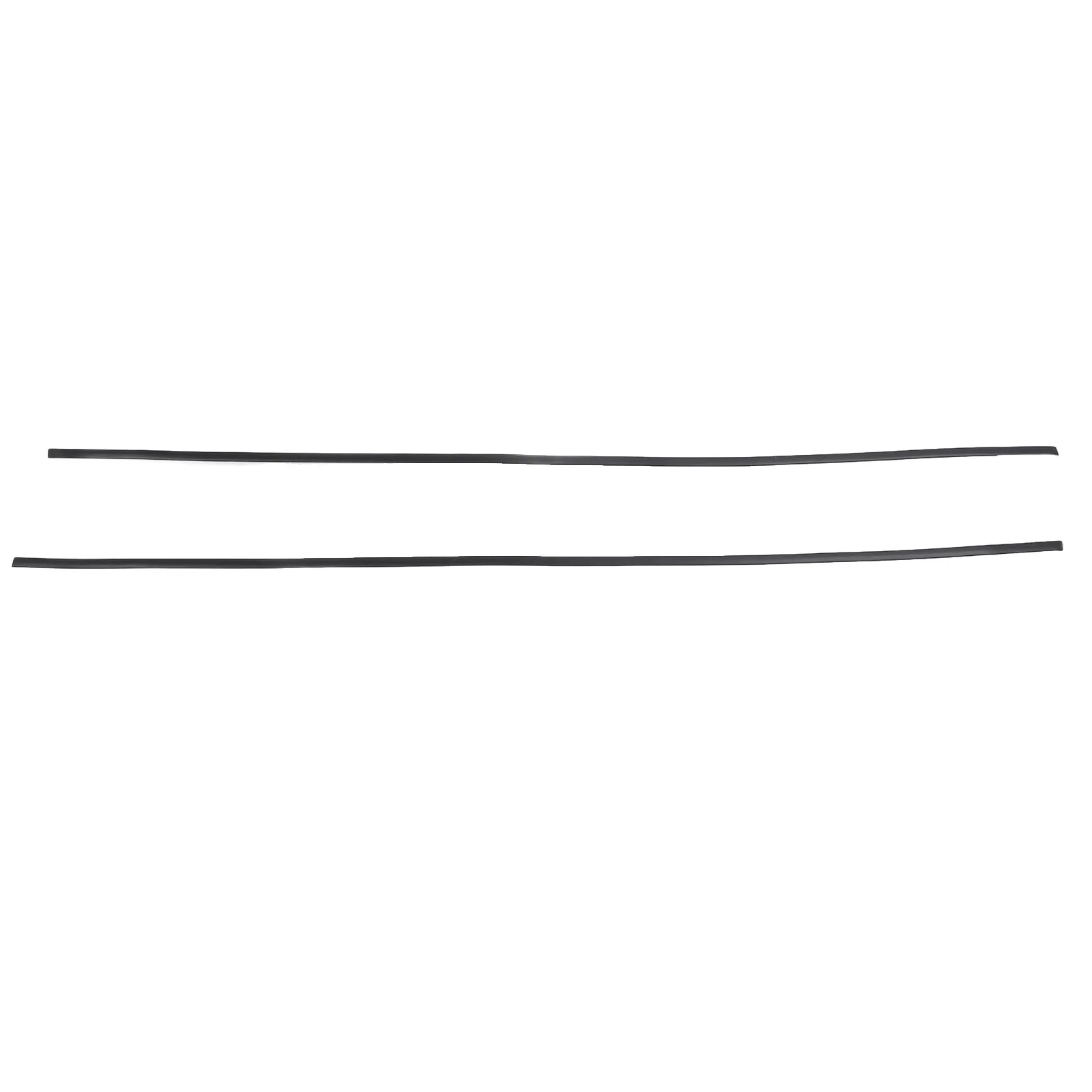 1 Paar Autodak Drip Tochtstrip Seal Trim 75552-52190 Rubber Lekkage Proof Stevig Voor Toyota Prius C 2012-2021 75551-52210