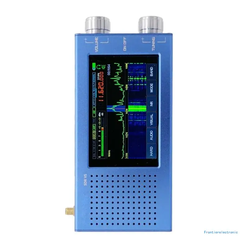 Portable Malachite 1.10d Radio Receiver 480MHz MSi001 Metal Case 3.5 LCD DropShipping