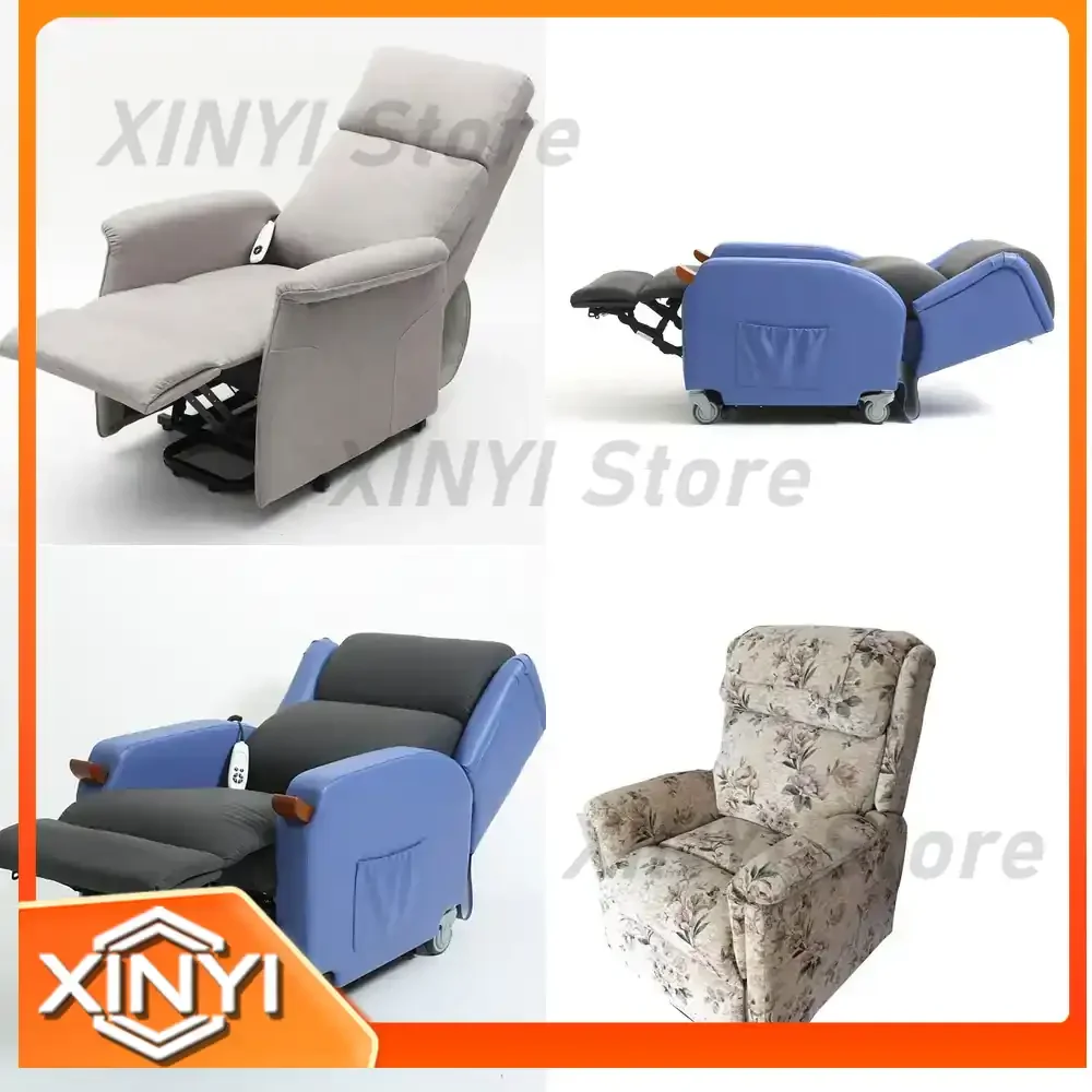 Electric Adjustable Massage Lift Recliner Sofa Chair for Home Office Modern Leather Ergonomic Seating for Remote Work Comfort