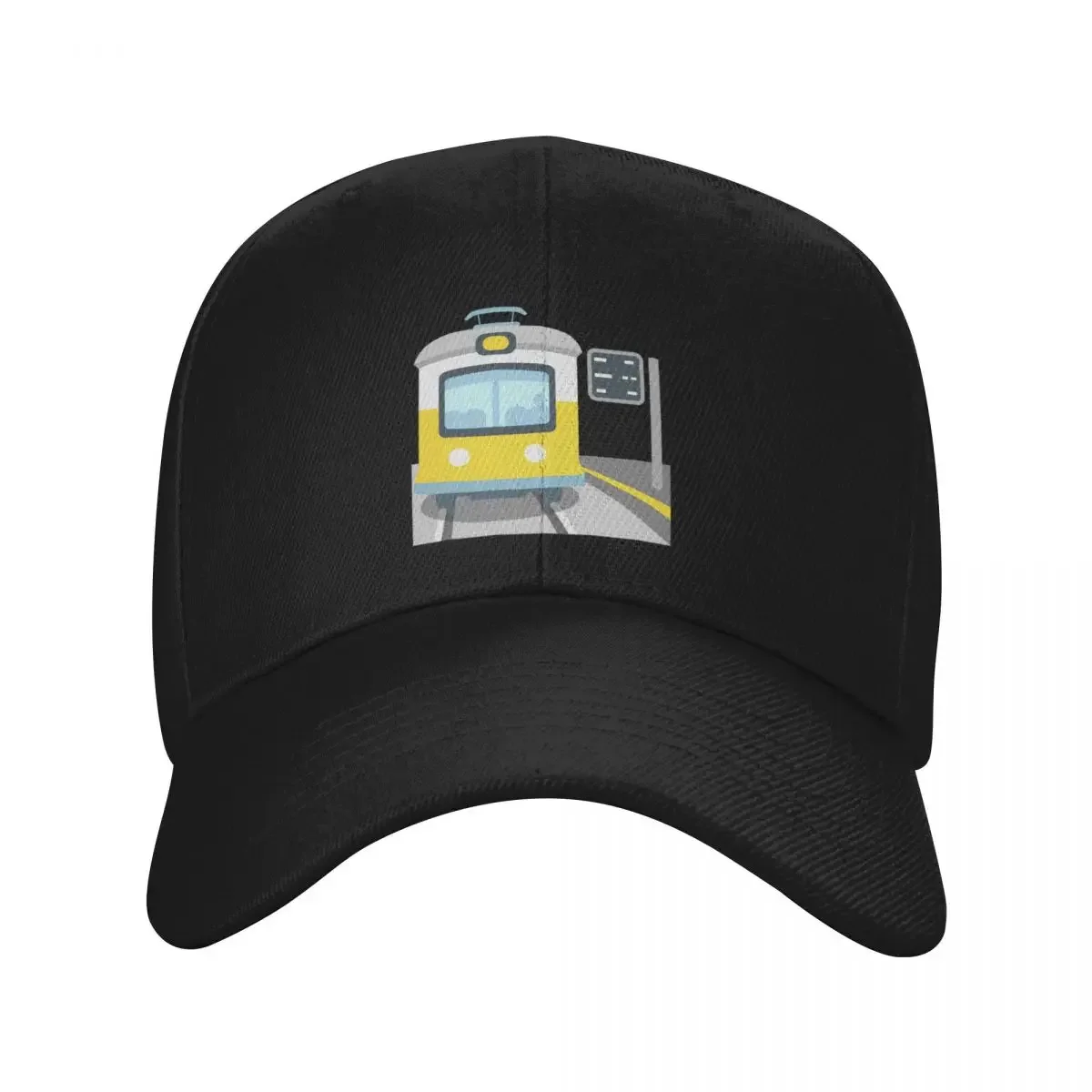 Station Train StationTrain Platform Baseball Cap fishing caps man Funny hats Ball Cap Hip Hop Mens Tennis Women's