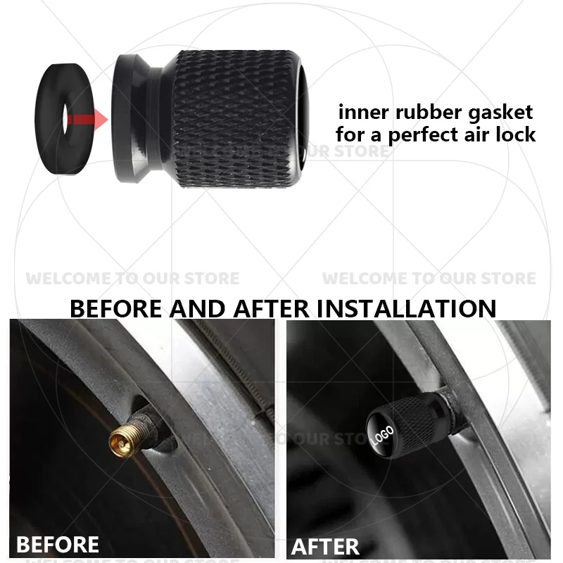 لبياجيو شعار فيسبا 250 300 MP3 سبرينت بريمافيرا 150 4 قطعة الألومنيوم إطار دراجة نارية صمام قبعات عجلة الجذعية الهواء الغبار يغطي