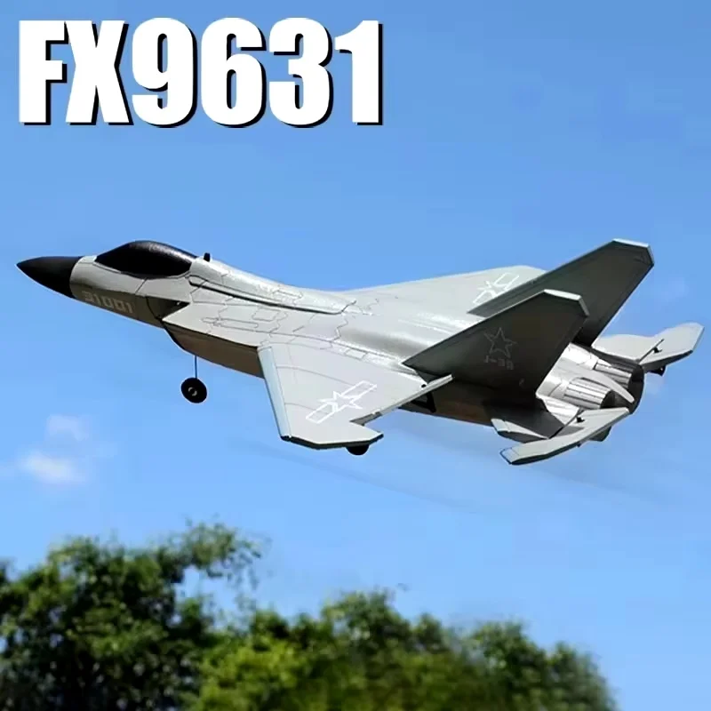 Rc Fx9631 J-35 Remote-Controlled 2.4g Outdoor Large Brushless Fixed Wing 4-Channel Fighter Model Toy Boy Birthday Gift