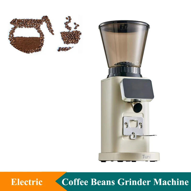 24 Speed Adjustable Comercial Electric Coffee Grinder Machine 40mm Blade Coffee Grinder Machine 220V Coffee Grinder Machine