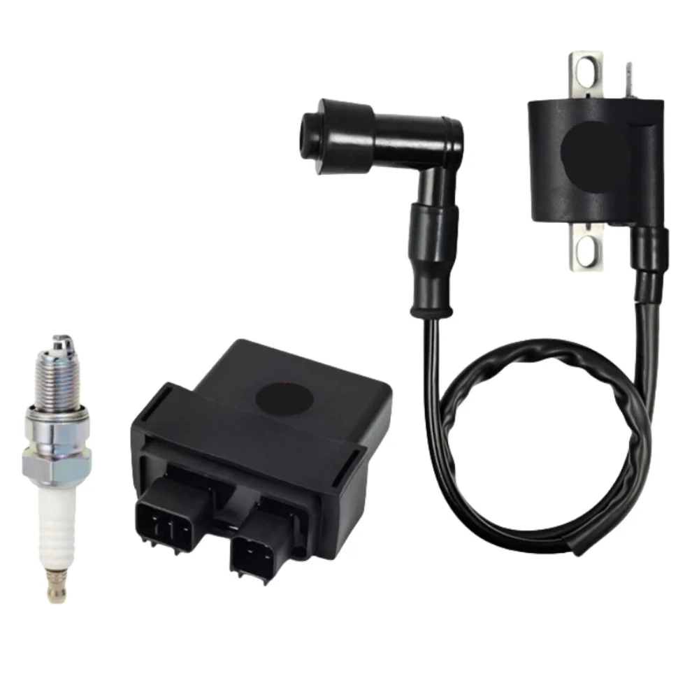 Motorcycle CDI Ignition Coil Spark Plug Ignite System Unit For Yamaha YFM50 Raptor50 2004-2008 5YF-85540-00-00 3KJ-82310-10-00