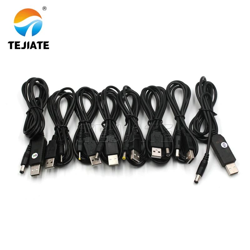 USB DC boost cable DC5.5*2.1mm voltage conversion 5V to 5/9V/12V router optical modem power cable