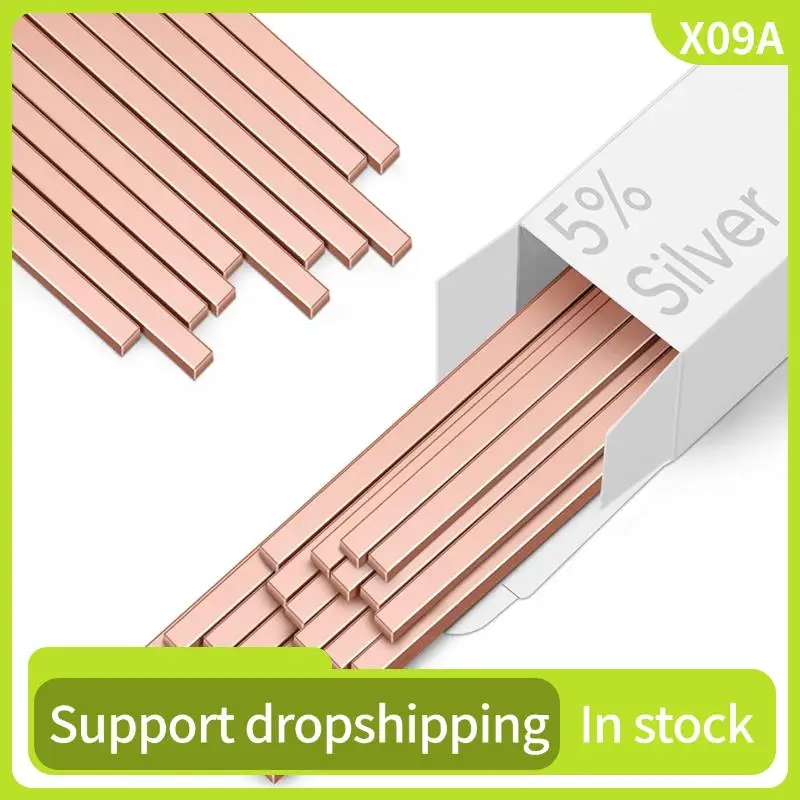 

X09A 60 палочек для пайки промышленного класса, подходящих для блоков HVAC, для кондиционирования воздуха, холодильника, холодного хранения