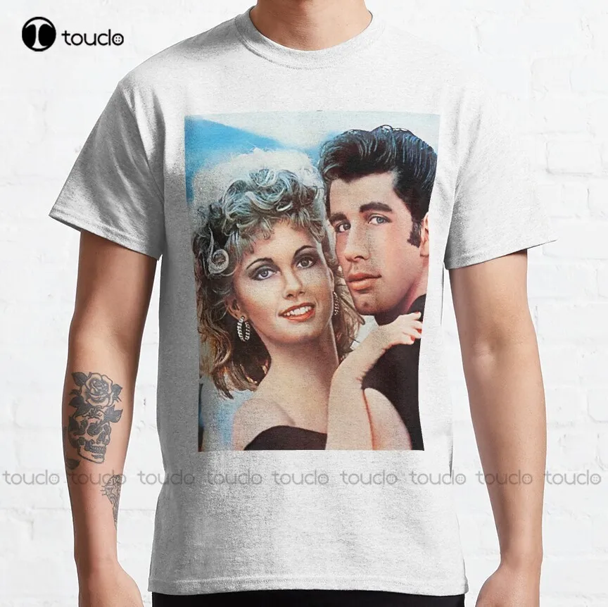 Grease John Travolta Classy Movie Fan Art Classic T-Shirt Men'S Big & Tall T-Shirts Fashion Creative Leisure Funny T Shirts New