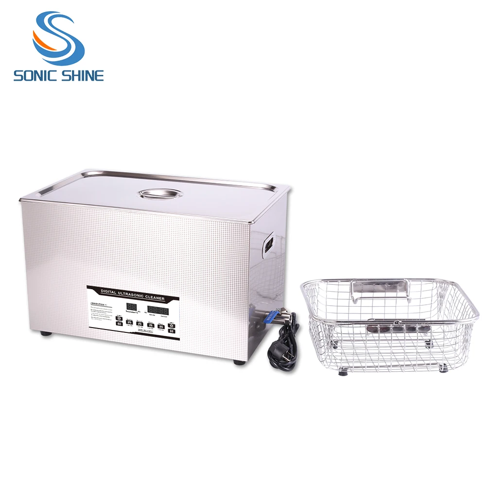 SN-100D 30L Electric Ultrasonic Cleaner Equipment New Condition For Automobiles Motorcycles Parts Engine Washing Machine