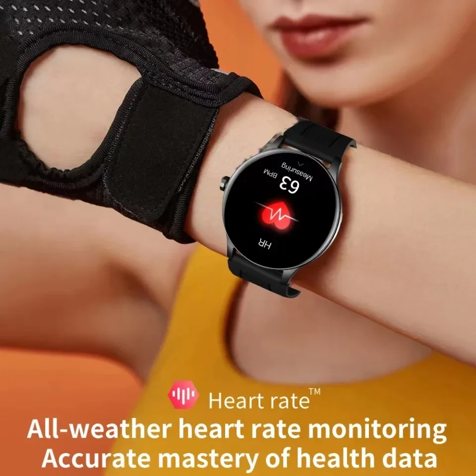 2022 Nieuwe 360*360 Ips Amoled Hd Mannen Smart Horloge Waterdicht Fitness Tracker Sport Smartwatch Vrouwen Mannen Voor ios Xiaomi Android